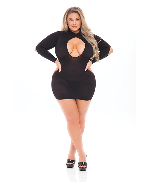Shop for the Pink Lipstick Devilish Backless Dress Black QN at My Ruby Lips