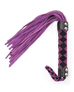 Plesur 15" Leather Flogger: A Symphony of Sensual Indulgence