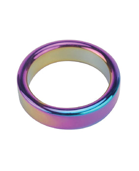 Plesur Rainbow Metal Cock Ring - Explosive Erections & Intense Pleasure - Featured Product Image