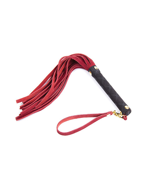 Shop for the Plesur Mini Leather Flogger: Luxe On-The-Go Pleasure at My Ruby Lips
