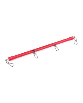 Barra separadora de PVC roja Plesur: Esencial para bondage con estilo - Featured Product Image