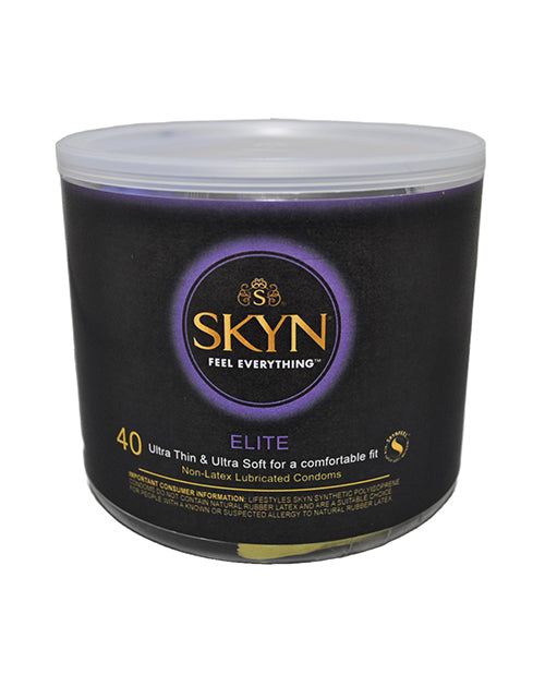 SKYN Elite Thin Condoms - 40-Pack Product Image.