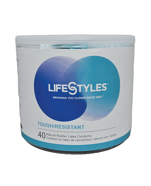 Lifestyles Tough Condoms - 40-Pack Bowl - featured product image.