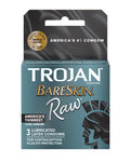 Trojan BareSkin Raw Condoms - Ultra-Thin 3-Pack