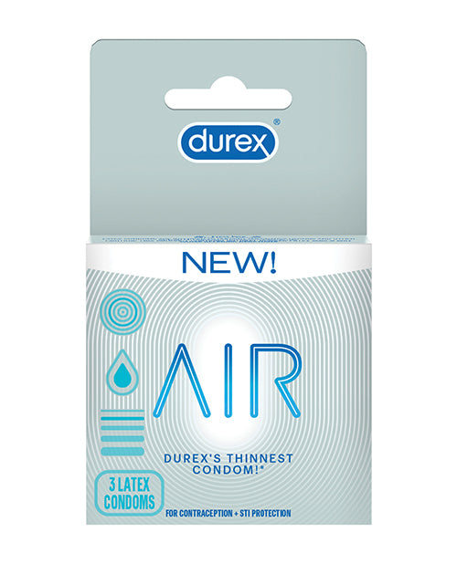 Durex Air Condoms - Ultra Thin 3-Pack Product Image.