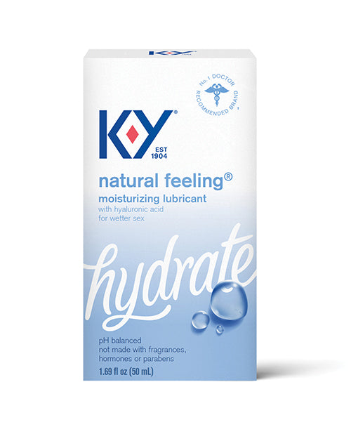 KY自然感覺：玻尿酸潤滑劑 Product Image.
