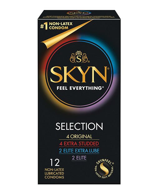 Set de condones y loción Emotion SKYN Elite: un viaje de sensualidad Product Image.