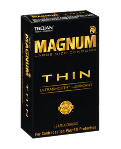 Trojan Magnum Thin Condoms: Ultimate Pleasure Sensation