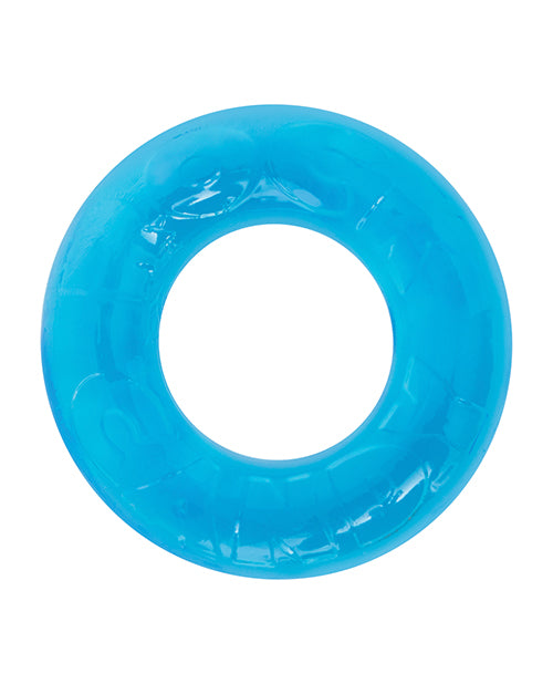 Rock Candy Gummy Ring in Blue: Intimate Pleasure Enhancer Product Image.