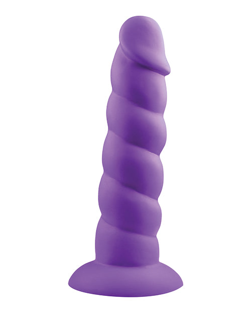 Shop for the Rock Candy Suga Daddy Purple Silicone Dildo at My Ruby Lips