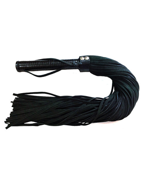 Rouge Suede Flogger: Sensory Elegance - featured product image.