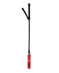 Rouge Short Riding Crop: Precision in Red