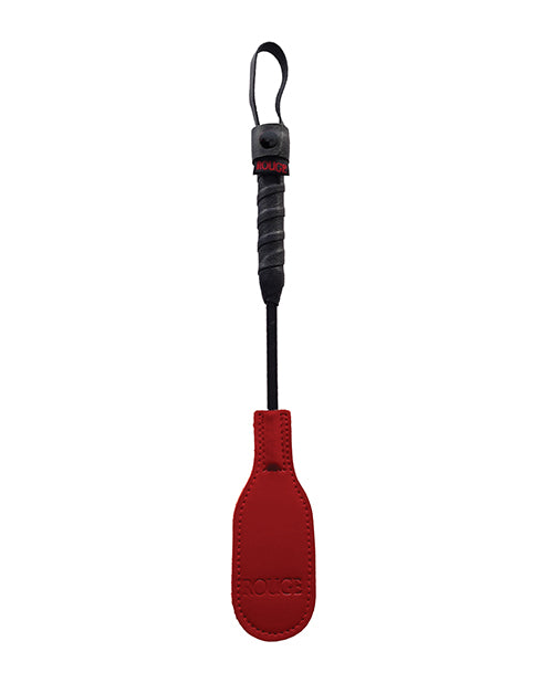 Rouge Mini Leather Oval Paddle - Black - featured product image.