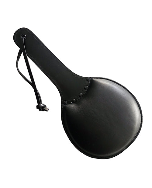 Rouge Leather Dual-Sided Ping Pong Paddle - Black: Elevate Your Game! - featured product image.