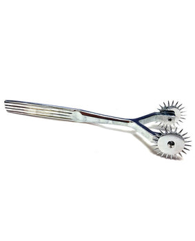 Rouge Stainless Steel Dual Prong Pinwheel: Sensory Stimulation Tool - Featured Product Image