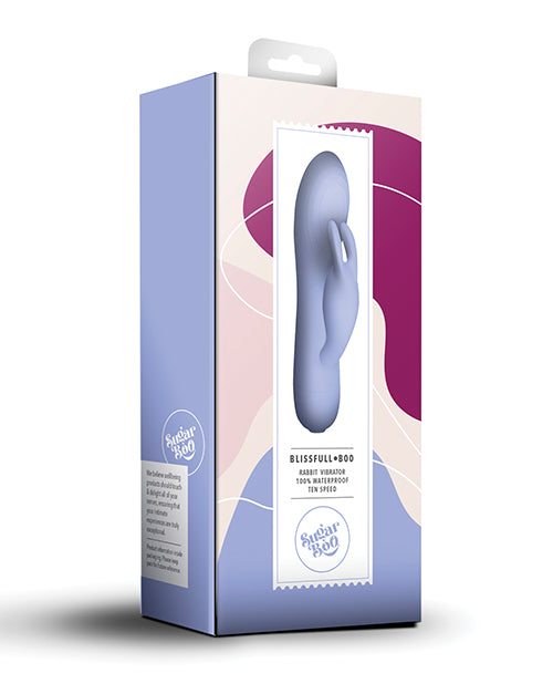 SugarBoo Blissful Boo Rabbit Vibrator - Lilac: Customisable Pleasure & Waterproof Design - featured product image.