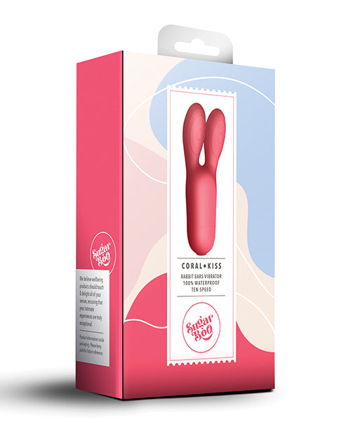SugarBoo Coral Kiss Vibrator: Personalised Pleasure & Luxury - featured product image.