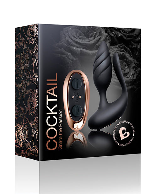 Rocks Off Cocktail: Dual Vibrator for Shared Pleasure Product Image.