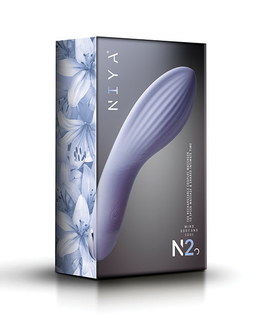 Niya 2 Couples Massager - Cornflower: Heightened Pleasure & Connection Product Image.