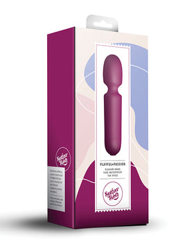 "SugarBoo Playful Passion Wand Vibrator - Burgundy" - Featured Product Image
