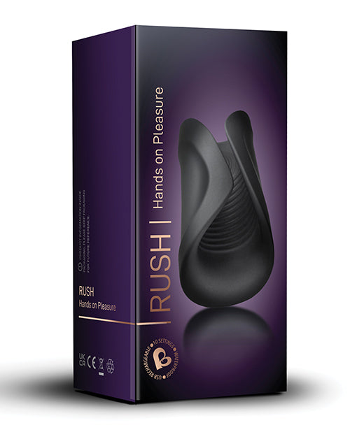 Stroker recargable Rocks Off Rush: placer intenso mientras viaja - featured product image.