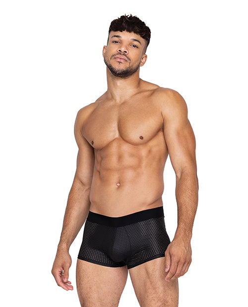 Black Contoured Pouch XL Trunks - featured product image.