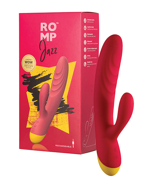 ROMP Jazz Rabbit Vibrator: Berry Bliss - Indulge in Pure Ecstasy - featured product image.