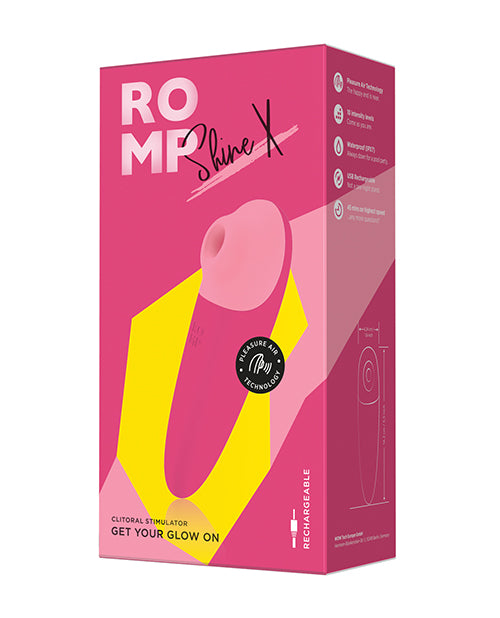 ROMP Shine X Clitoral Vibrator: Intense Pleasure Air Stimulation 🌟 - featured product image.