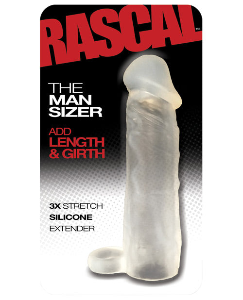Boneyard 3X Stretch Silicone Extender - Clear - featured product image.