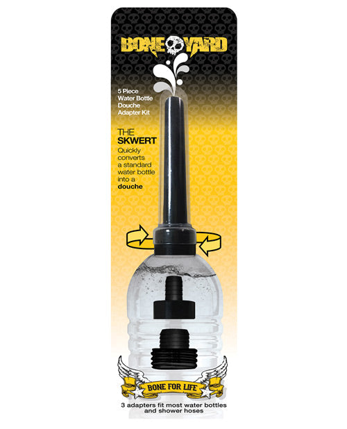 Boneyard Skwert 5 pc Water Bottle Douche Adaptor Kit - featured product image.