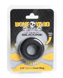 Boneyard Ultimate Ring - Black: Experience Elevated Pleasure