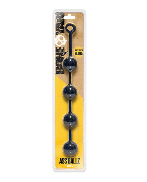 Juguete anal de silicona de lujo: Boneyard Ass Ballz - featured product image.