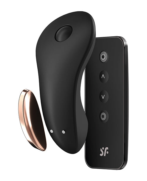 Satisfyer Little Secret Black Panty Vibrator with App Control - featured product image.