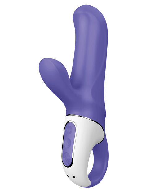 Vibrador Satisfyer Vibes Magic Bunny en azul - Abraza la esencia del éxtasis Product Image.