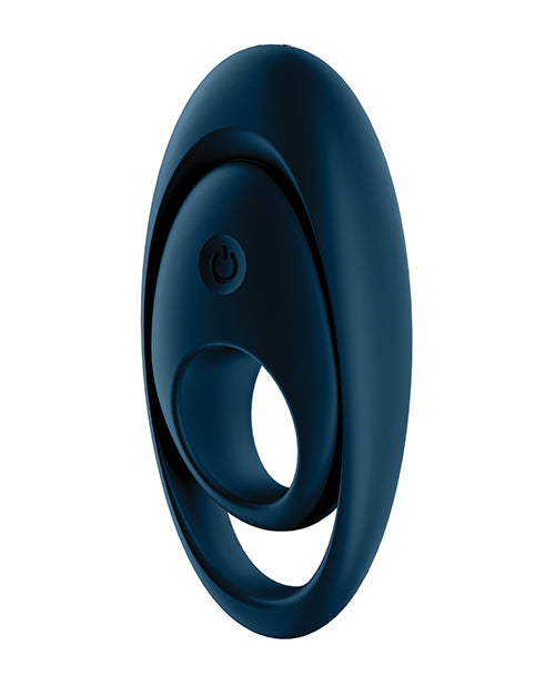 Satisfyer Glorious Duo Anillo Vibrador - Azul Oscuro - featured product image.