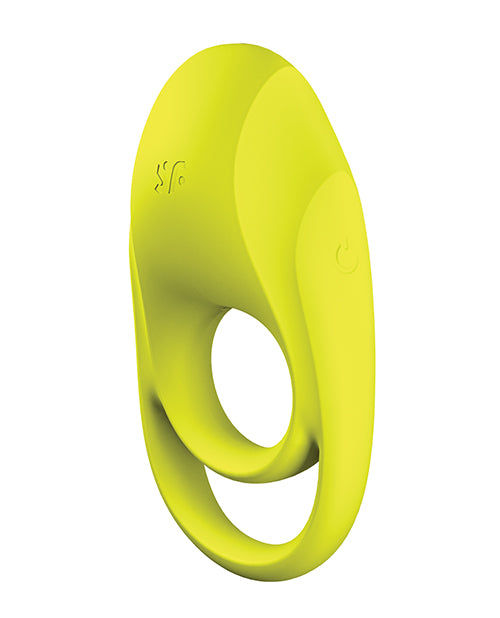 Satisfyer 壯觀雙環振動器：雙重刺激，可定制振動，檸檬綠 Product Image.