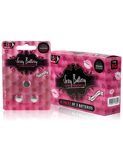 Shop for the Sexy Battery LR44 - 30-Pack Xtra Endurance Alkaline Button Batteries at My Ruby Lips