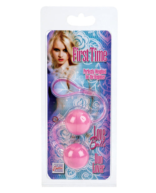 Cal Exotics First Time Love Balls Duo Lover - featured product image.