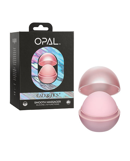 Masajeador Liso Opal: 10 Funciones, Silicona, Sumergible - featured product image.
