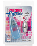 Impulse Silver Bullet Pocket Exotics - Compañero de placer en movimiento