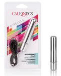 Silver Rechargeable Bullet - Your Intimate Companion for Unforgettable Pleasure