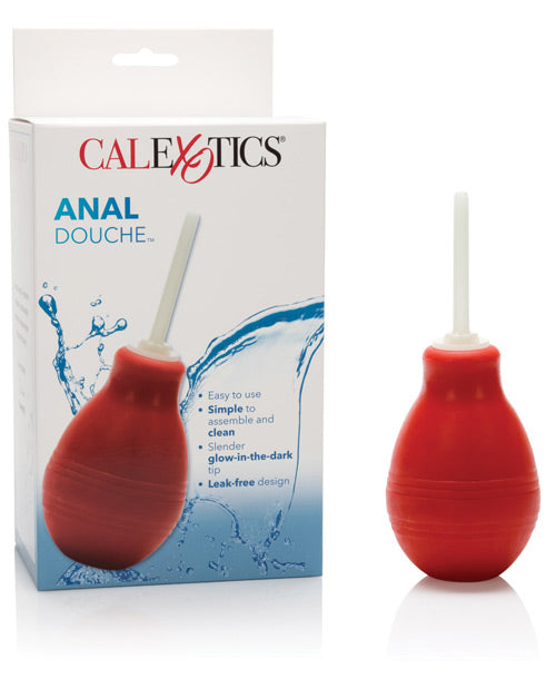 Kit de ducha anal que brilla en la oscuridad de CalExotics Product Image.