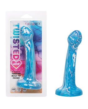 Sonda con punta de bombilla azul Twisted Love: mayor placer e innovación lúdica - Featured Product Image