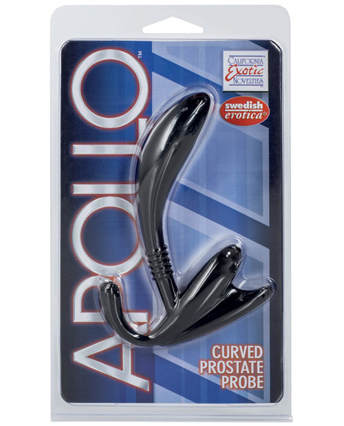 Sonda de próstata curva Apollo: mejora definitiva del placer Product Image.