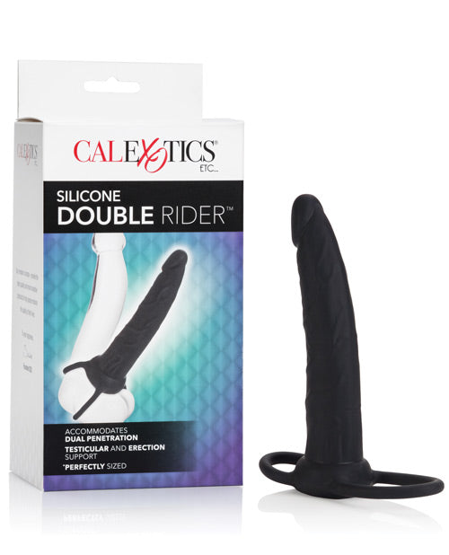 Silicone Double Rider: Ultimate Double Penetration Experience - featured product image.