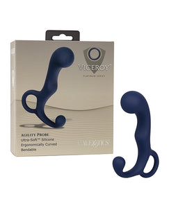 Viceroy Agility Probe: Blue Silicone Pleasure Probe