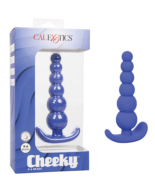 Cheeky X-6 Purple Anal Beads: Ultimate Pleasure Upgrade - featured product image.