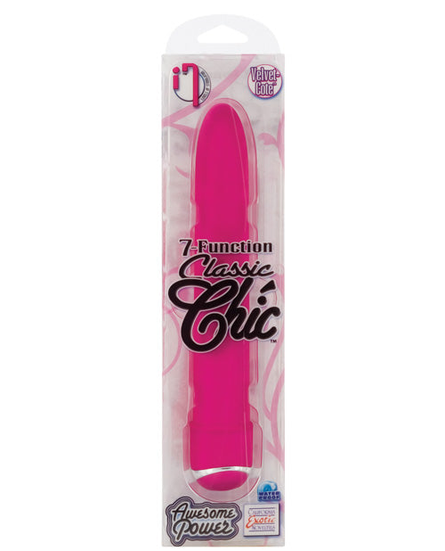 Shop for the California Exotic Novelties Classic Chic 4.25" - 7 Function Vibrator: Luxurious, Discreet, Customisable at My Ruby Lips