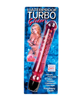 Raspberry Crush Turbo Glider: Sensual Speeds & Textured Pleasure - Featured Product Image