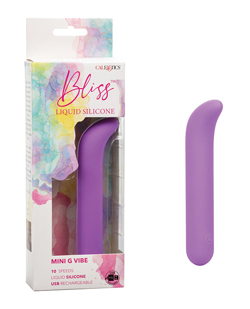 Bliss Liquid Silicone Mini G Vibe: Personalised Pleasure On-the-Go Product Image.